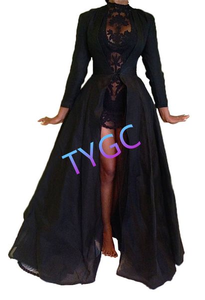 

long dress skirt petticoat underdress suit chiffon 2-piece suit black long dress for summer s-xl size, Black;gray