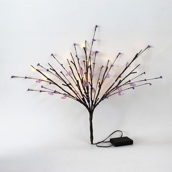 

30led декоративные гирлянды светодиодные украшения свет 20" светодиодное освещение цветка aa батареи цветочные освещения праздника партии ga