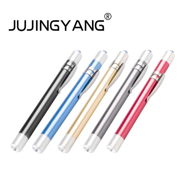 

jujingyang mini led portable professional pen light gentle without hurting eyes