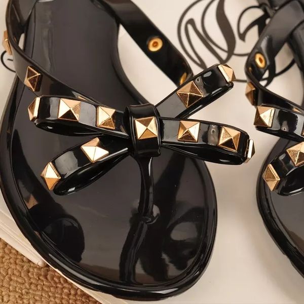

new 2018 summer style slippers shoes women sandals female drag sandals rivet jelly sandals slippers ing