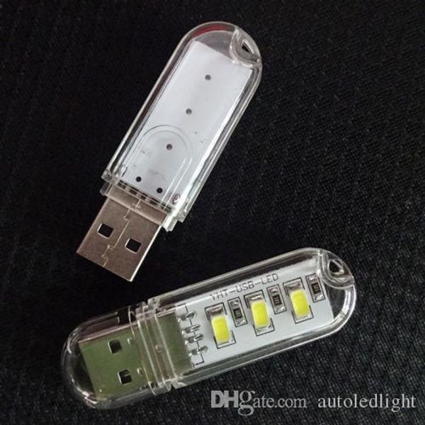 

mini usb led book lights 5730 lamps camping lamp for pc lap computer notebook mobile power charger reading bulb night light