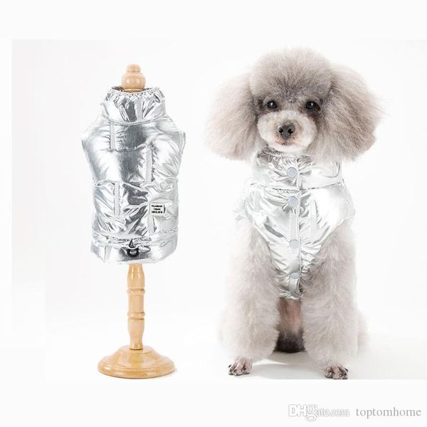 

pet dogs cotton clothes autumn winter thin cotton coats small pets dogs cats cotton down jacket keep warm clothing vests ing