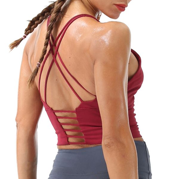 

мода спорт top vest красота вернуться спорт bra top -доказательство gathering high- спорт йога нижнее белье фитнес бюстгальтер, White;black