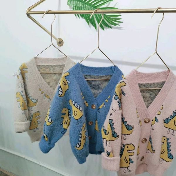 

gbssf autumn 2020 new small and medium children's clothing female children's clothing boy's imitation mink velvet sweater sma, Blue