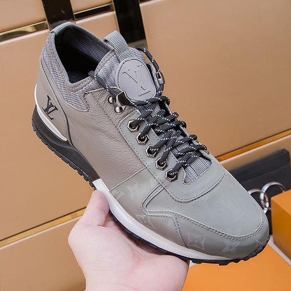 

breathable mens shoes luxury big size chaussures pour hommes leather outdoors footwears mens shoes sports luxury design casual, Black