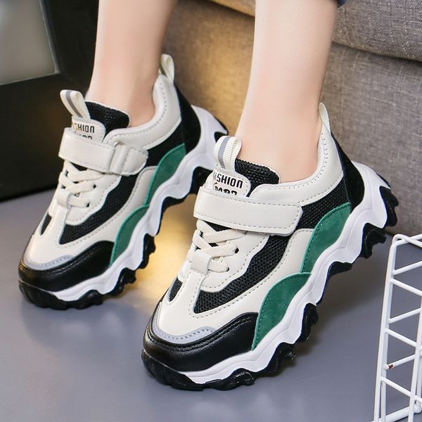 

r0xmh children's girls' sneakers 2020 new online celebrity bear sports sports children's sneakers shoes boys' casual sho, Black