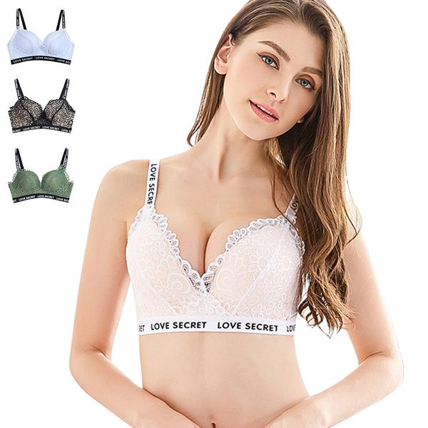 

sexy кружева бюстгальтеры для женщин push up bra бесшовные lingerie bralette беспроводной brassiere нижнее белье женская мода intimates #d, Red;black