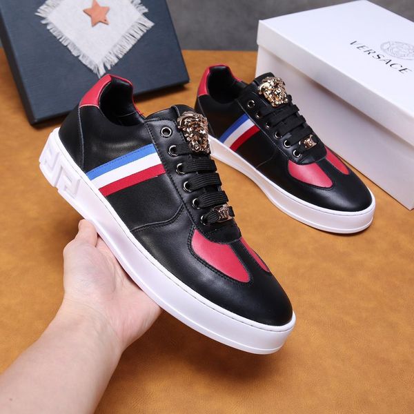 

new12 men's casual shoes fashion wild sports shoes outdoor comfortable high-end men's shoes original box packaging zapatos hombre, Black