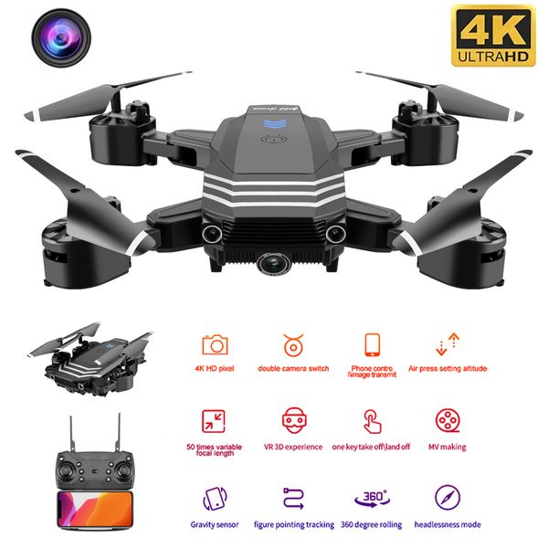

ls11 rc drone 2.4g wifi fpv 4k high definition camera professional aerial quadcopter 25 minute long endurance drone