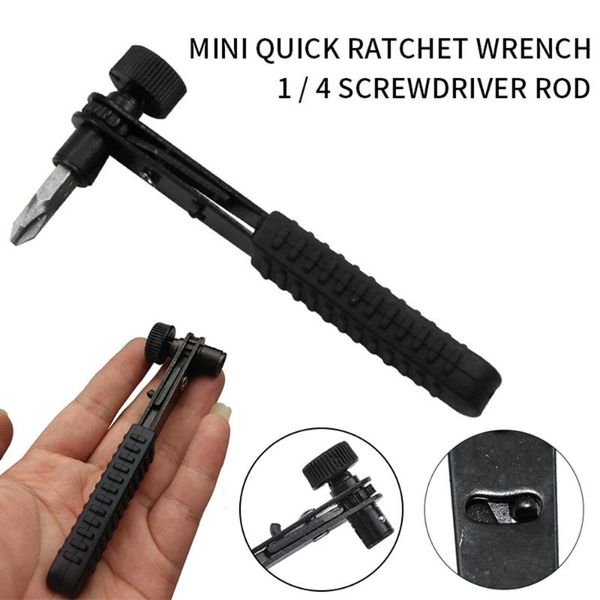 

1/4 wind approved head screwdriver fast ratchet wrench pole simple sleeve hand torque mini woodworking hand tools ratchet wrench