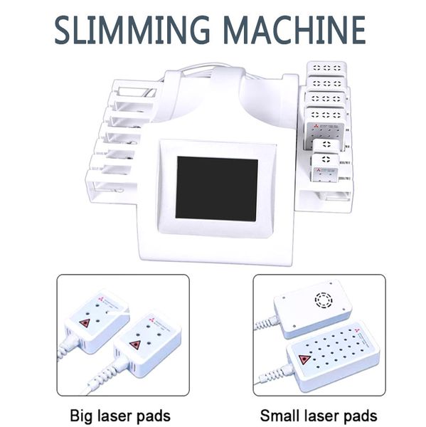 

selling ce pproved 6 laser pads laser equipment for body slimming and 980nm diode laser ls651 weigh loss