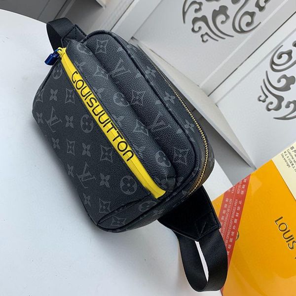 

drop ship mens bag chest pack belt bags luxury design crossbody bag new arrival men shoulder bag simple style chest bags fast delivery