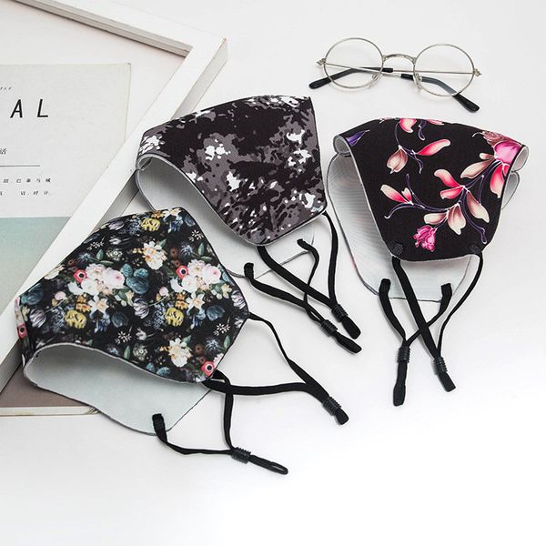 

designer face mask men women fashion cotton reusable face masks adjustable ear buckle mask soft breathable anti dust fog cover masks