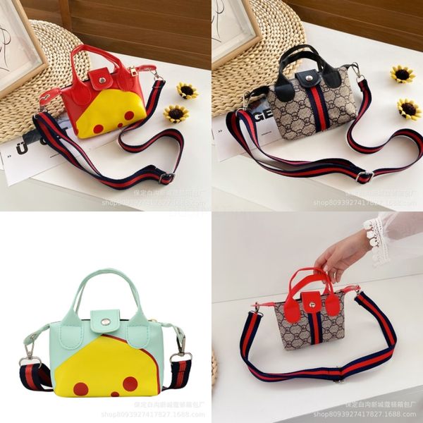 

personalized design doll crossbody bags for elekidtary students creative cartoon school bags kids girls girl shoulder bag bagpacks female#49, Black