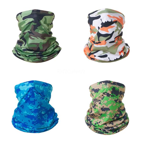 

camouflage color outdoor sport hiking scarves hiking magic scarf seamless bandana riding sweat absorption elasticity#112, Black