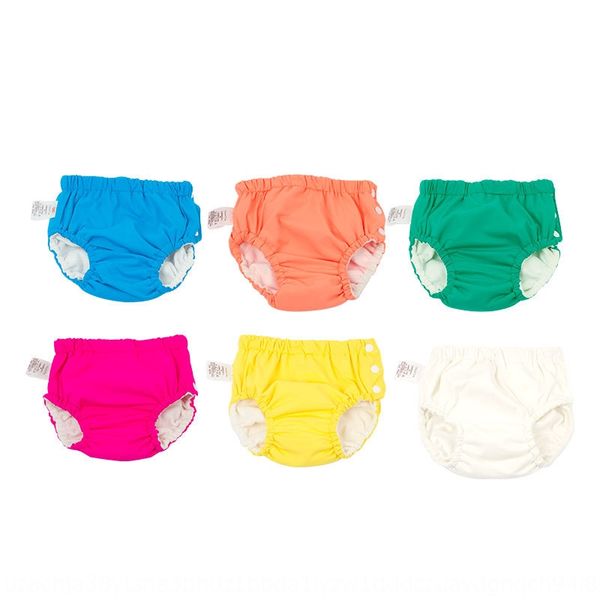 

baby baby side buckle type pocket trunks learning trunks urine pants professional swimming pool learning swimming pants, Black