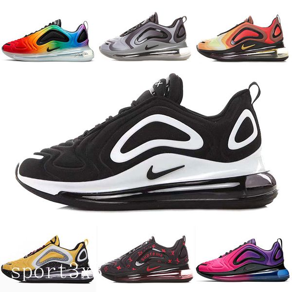 

new shoes full cushioned men women neon triple black carbon grey sunset metallic silver chaussures running shoes eur size 36-45 ehvvt