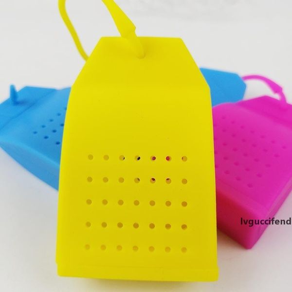 

bag shape silicone loose tea leaf strainer filter herbal spice infuser diffuser h2010232