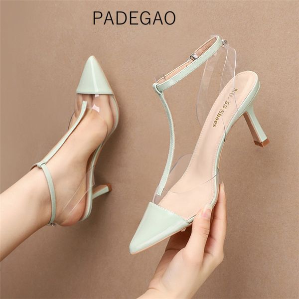 

2020 women sandals elegant womens shoes fashion luxury casual high heels, Black