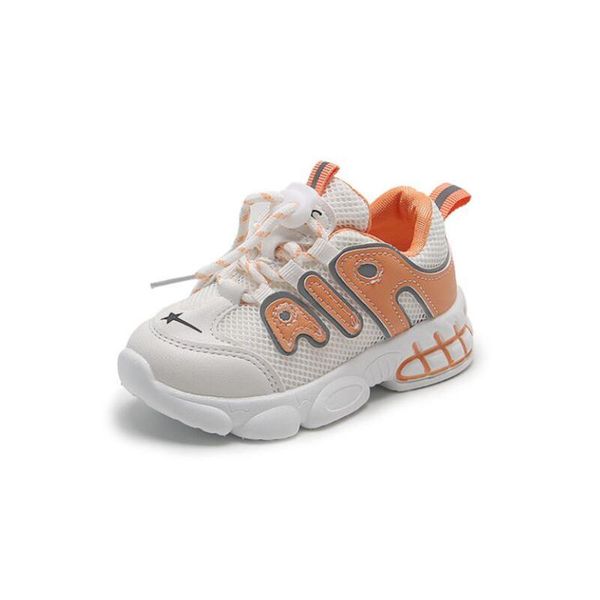 

autumn kids shoes baby boys girls children's casual sneakers breathable soft anti-slip running sports shoes size 21-30, Black