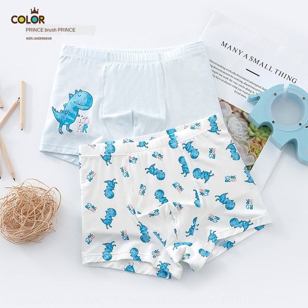 

brush prince 20 new children's underwear modal little dinosaur boy underwear boxer cartoon korean style personalized printing, Camo