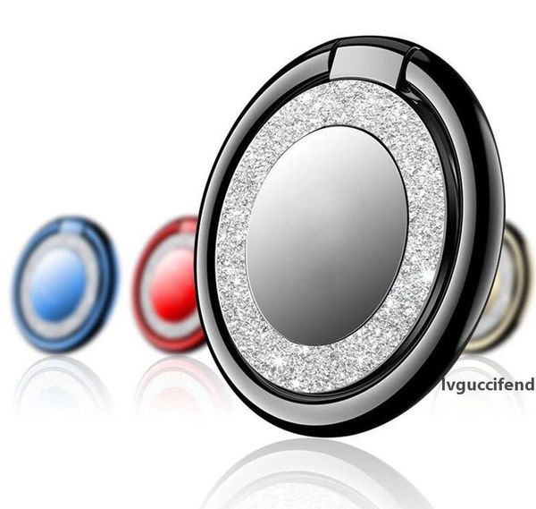 

creative luxury brilliant bright 360 degree metal finger ring holder cell mobile phone finger stand holder for iphone samsung ing