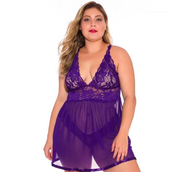 

deep v neck see through solid lace pyjamas women designer underwear plus size women pyjamas alluring, Black;red