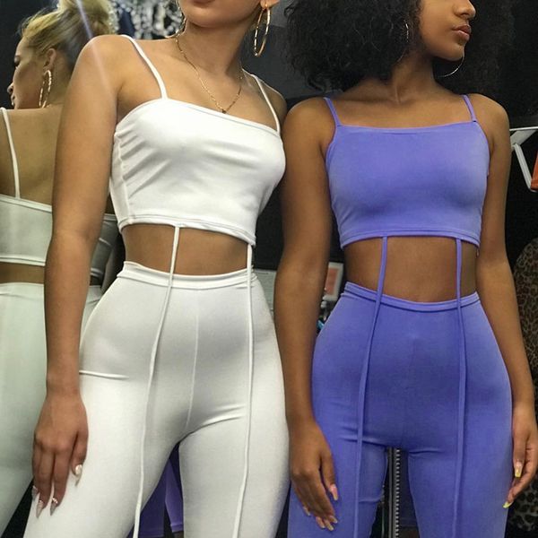 

новые sexy короткие двухкусочный йога установить активный wear crop tops + байкер шорты bodycon спортивные наборы gym одежда для женщин спор, White;red