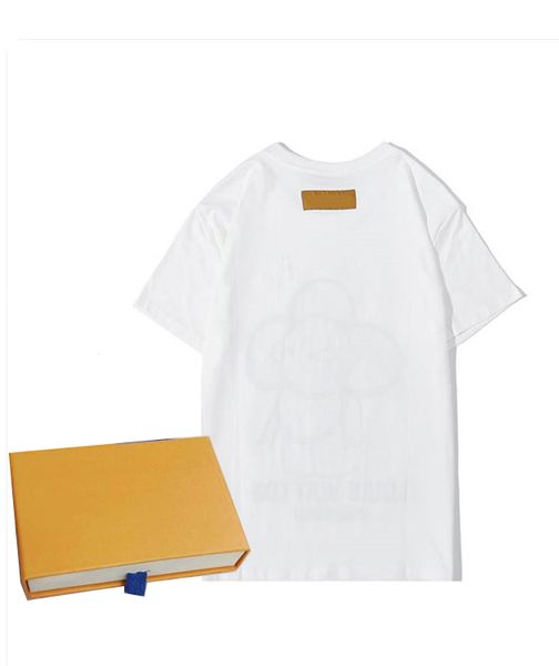 

mens t shirts summer tee letters printed side short sleeve shirt for men wholesale s-2xl, White;black