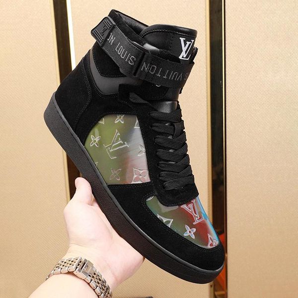

new 2020 men casual shoes mid -zapatos de hombre with box men shoes fashion chaussures pour hommes rivoli sneaker boot luxury drop ship