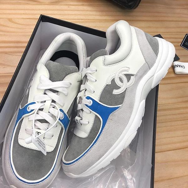 

womens shoes casual style trainer fashion sneakers footwear platform zapatos de mujer athletic sports shoes with origin box hot, Black