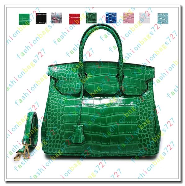 

2020 style crocodile cowhide designer handbags metal designer handbag genuine leather bag flip cover exquisite shoulder bag soho h191035