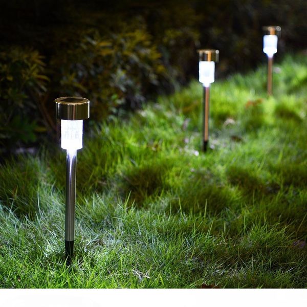 

12pack led solar garden light white warm white multiple lantern stainless steel led pathway landscape lighting for patio yard