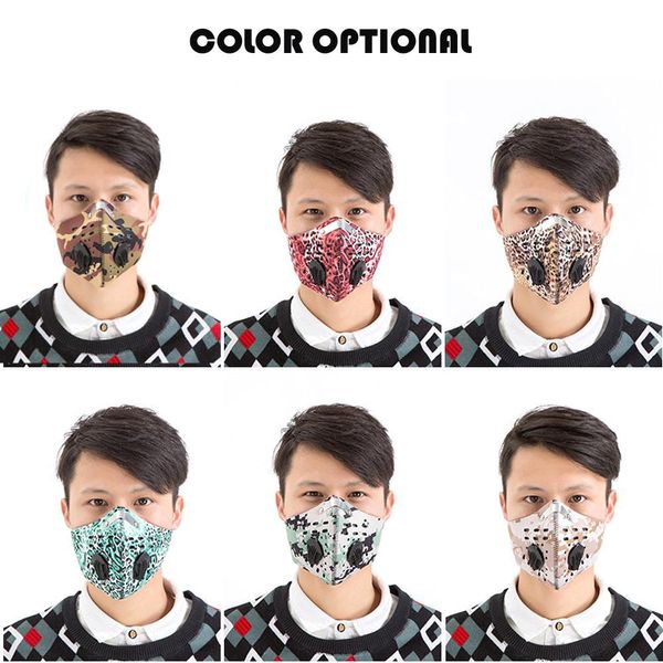 

cycling face mask outdoor sports training mask windproof dust proof pm2.5 removable running activated carbon filter washable masks xhhair qt