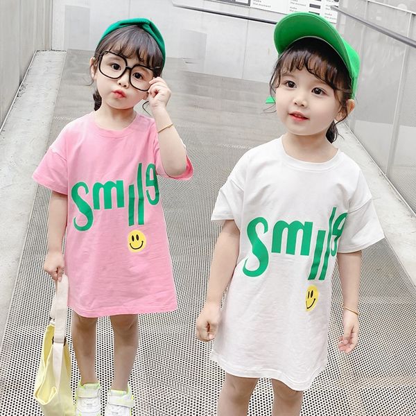 

hih7k девушки 2020 новая юбка skirtt футболки длинного skirtkorean стиля детская в западном стиле все соответствует длинному платью ребенок, Blue