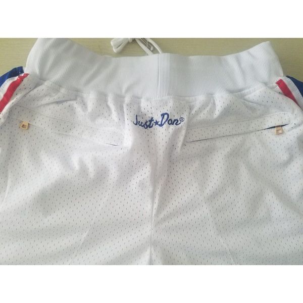 

374 basketball jerseys just don white shorts s-xxl stitched jersey, Black;white