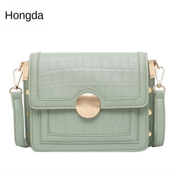 

2020 shoulder small square women's new messenger ins fashion personalized women's small square bag high-end shoulder bag, White