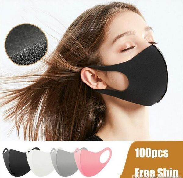 

DHL Individual Package Washable Protective Face Masks Cotton Reusable Adult Kids Cycling Anti Dust Mouth Mask Children Cloth Masks FY9041