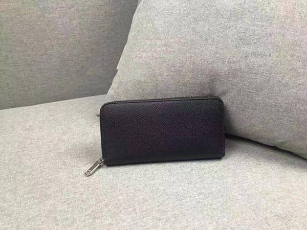 

most fashionable zipper long wallet cards and coins famous mens wallets leather purse card holder coin purse women wallet, Red;black