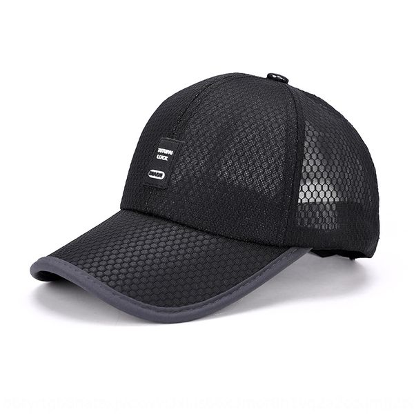 

korean style baseball outdoor sports sun breathable cap net outdoor sports sunscreen hat sunscreen hat cap, Blue;gray