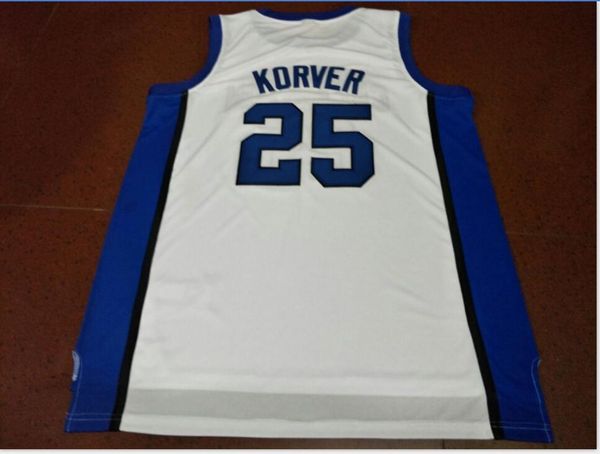 

custom men youth women #25 kyle korver creighton bluejays universidad basketball jersey size s-6xl or custom any name or number jersey, Black