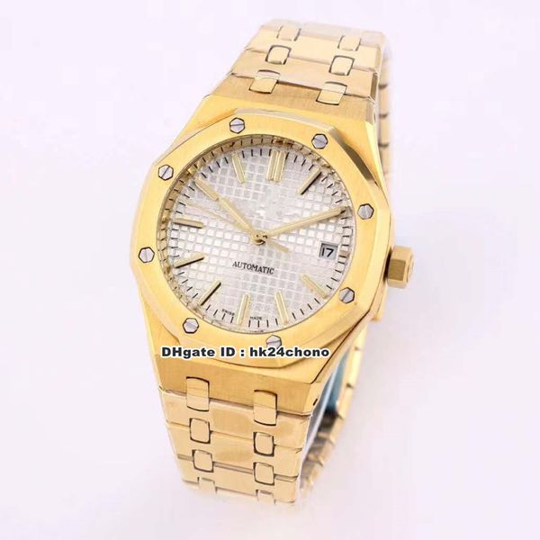 

16 style 37mm selfwinding automatic womens watch 15450stoo1256st01 white dial stainless steel bracelet ladies sports watch, Slivery;brown