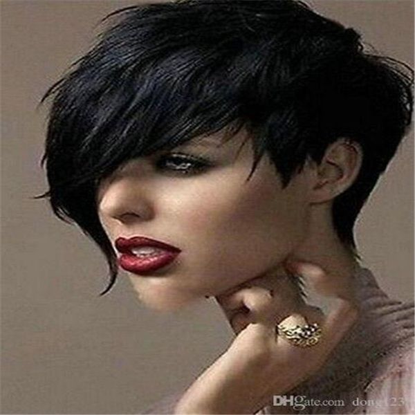 

fashion wig new short black cosplay natural natural hair wigs