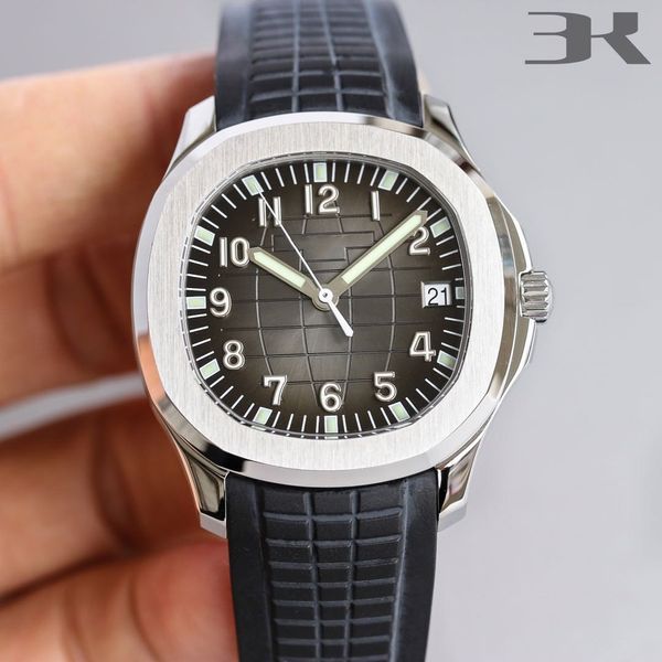 

new 2020 3k factory the highest version size 40 mm sapphire crystal glass power storage 45 hours stainless steel case anaglyph literal, Slivery;brown