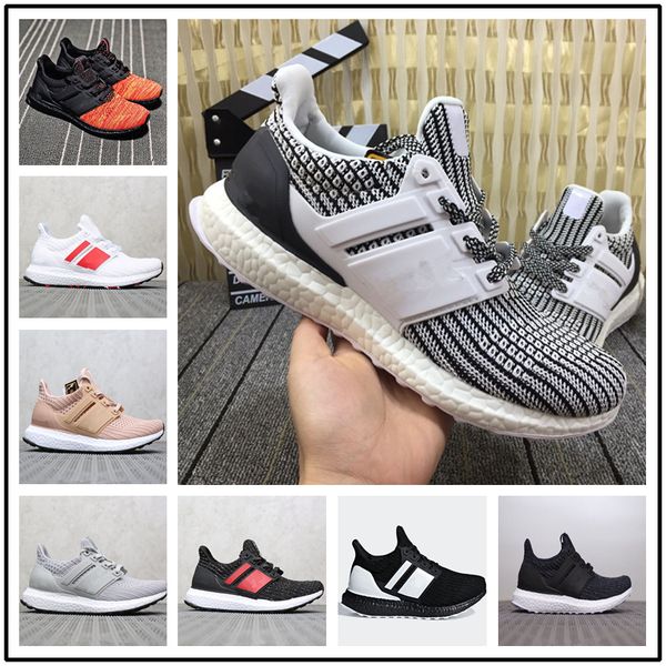 

ultraboost 4.0 3.0 running shoes men women ultra boost 4.0 primeknit runs white black sports sneaker 01 eur36-45