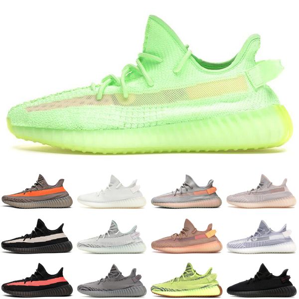 

fashion kanye west zyon men women running shoes zebra cinder asriel israfil sulfur desert sage yecheil glow mens trainers sports sneakers