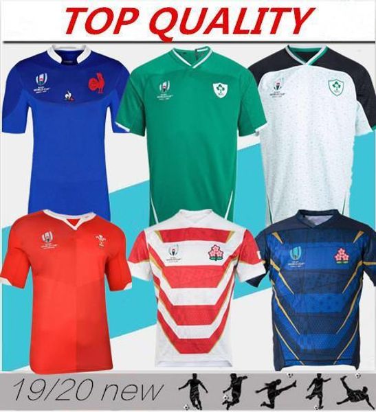 

2019 japan world cup wales red rugby jerseys 19 20 fr world cup national team blue rugby jerseys size s-xxxl, Black;gray