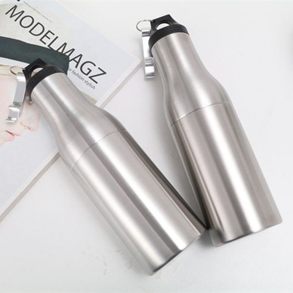

new stainless steel thermal glass beer glass insulation cold beer cup cover 12oz double-section cup double-section bottle