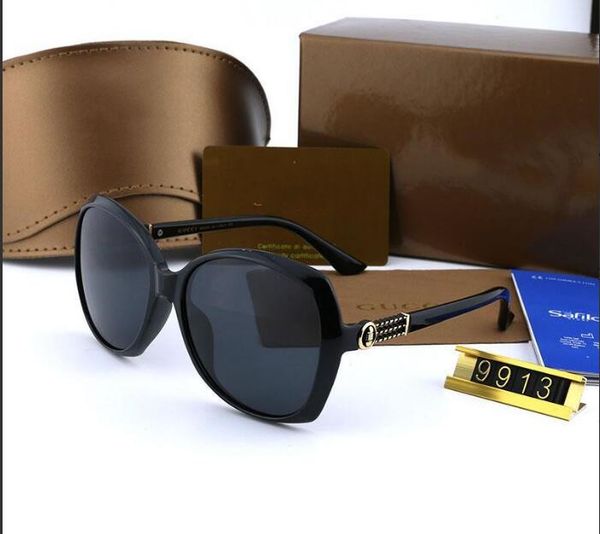 

2020 новых солнцезащитных очков антиультрафиолетовые поляризационные очки завод direcmen роскошный дизайнерский бренд 1g gg, Black