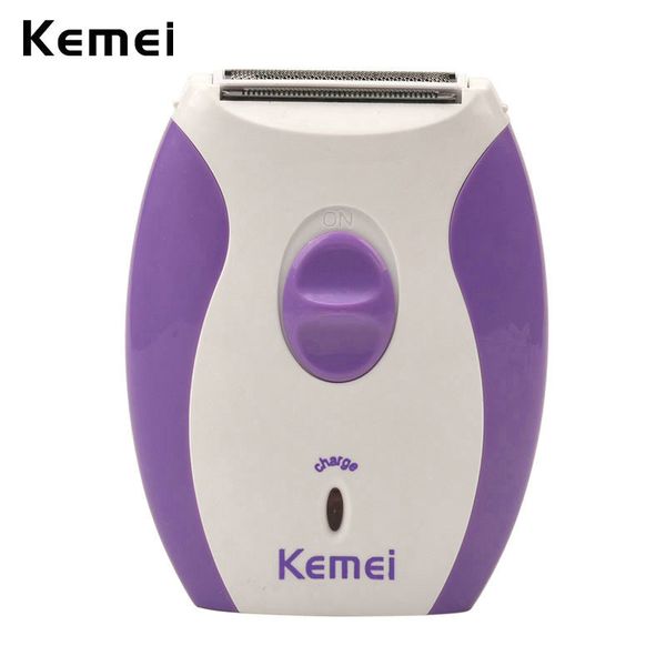 

2016 kemei 280r портативный электрический эпилятор женщин аккумуляторная бритва для стрижки волос бритва бикини депиляции remover бритье маш